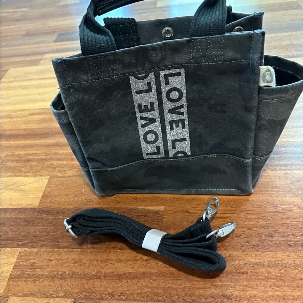 Koala Kanvas Black Camouflage Tote Bag